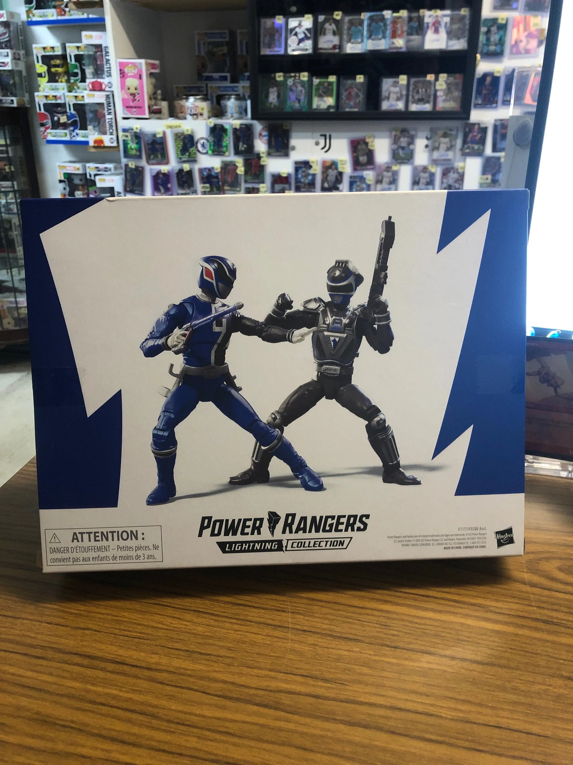 Power Rangers Lightning Collection SPD B-SQUAD Blue Vs. SPD A-SQUAD BLUE RANGER FRENLY BRICKS - Open 7 Days