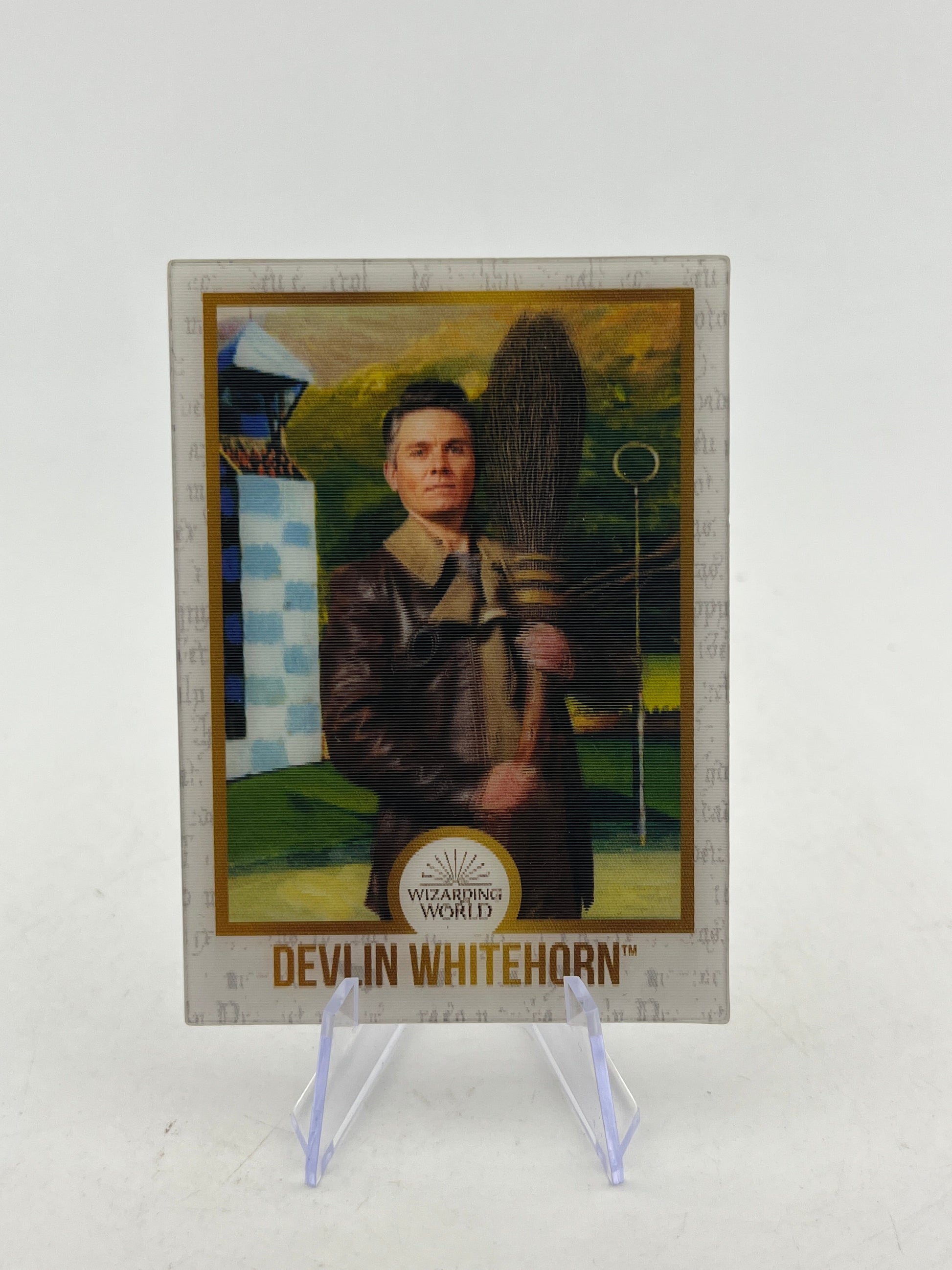 Devlin Whitehorn - Harry Potter Wizarding World Chocolate Frog Trading Card FRENLY BRICKS - Open 7 Days