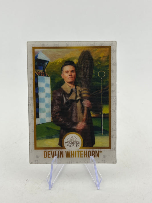 Devlin Whitehorn - Harry Potter Wizarding World Chocolate Frog Trading Card FRENLY BRICKS - Open 7 Days