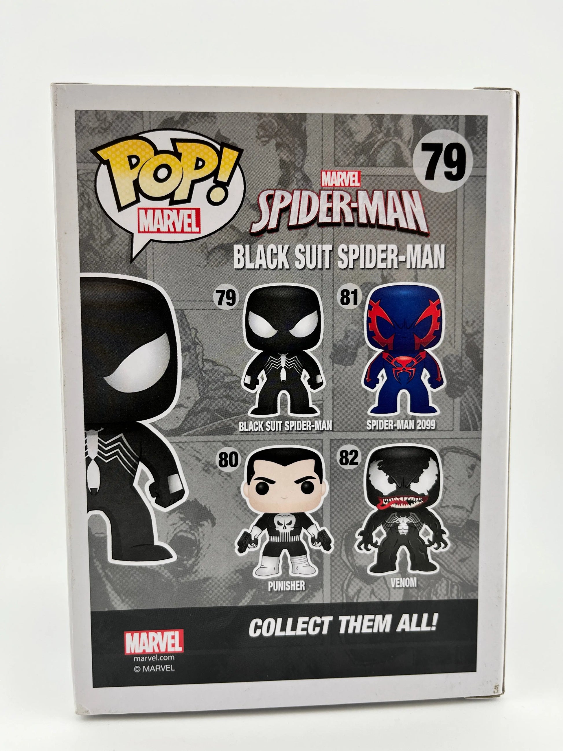 Funko POP! Marvel Spider-Man Black Suit Spider-Man #79 - Vinyl Collectable FRENLY BRICKS - Open 7 Days