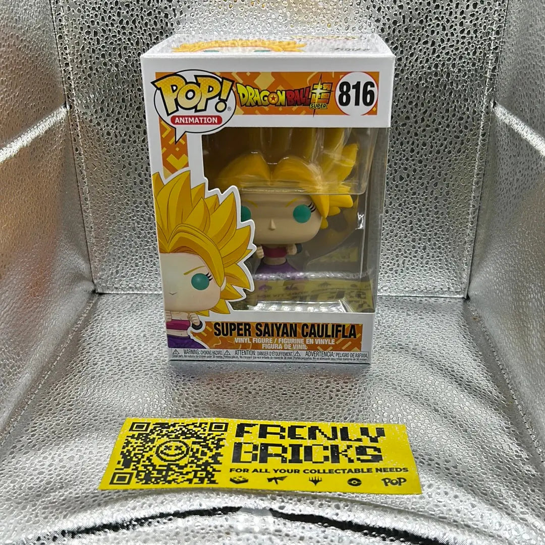 Pop Vinyl Dragon Ball Super 816 Super Saiyan Caulifla FRENLY BRICKS - Open 7 Days