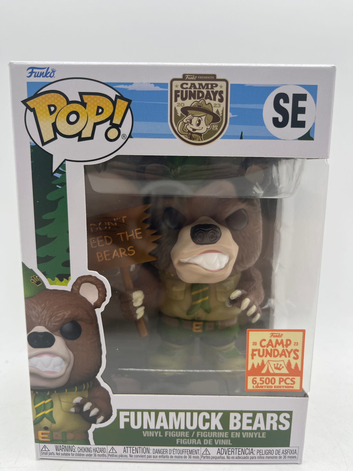 Funko Pop! Vinyl: Funko Funamuck Bears Box Of Fun SE 6500 Camp Fundays image 1