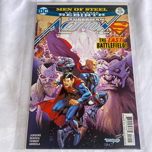 DC Comics - DC Rebirth Superman #972 : Men of Steel : the last battlefield FRENLY BRICKS - Open 7 Days