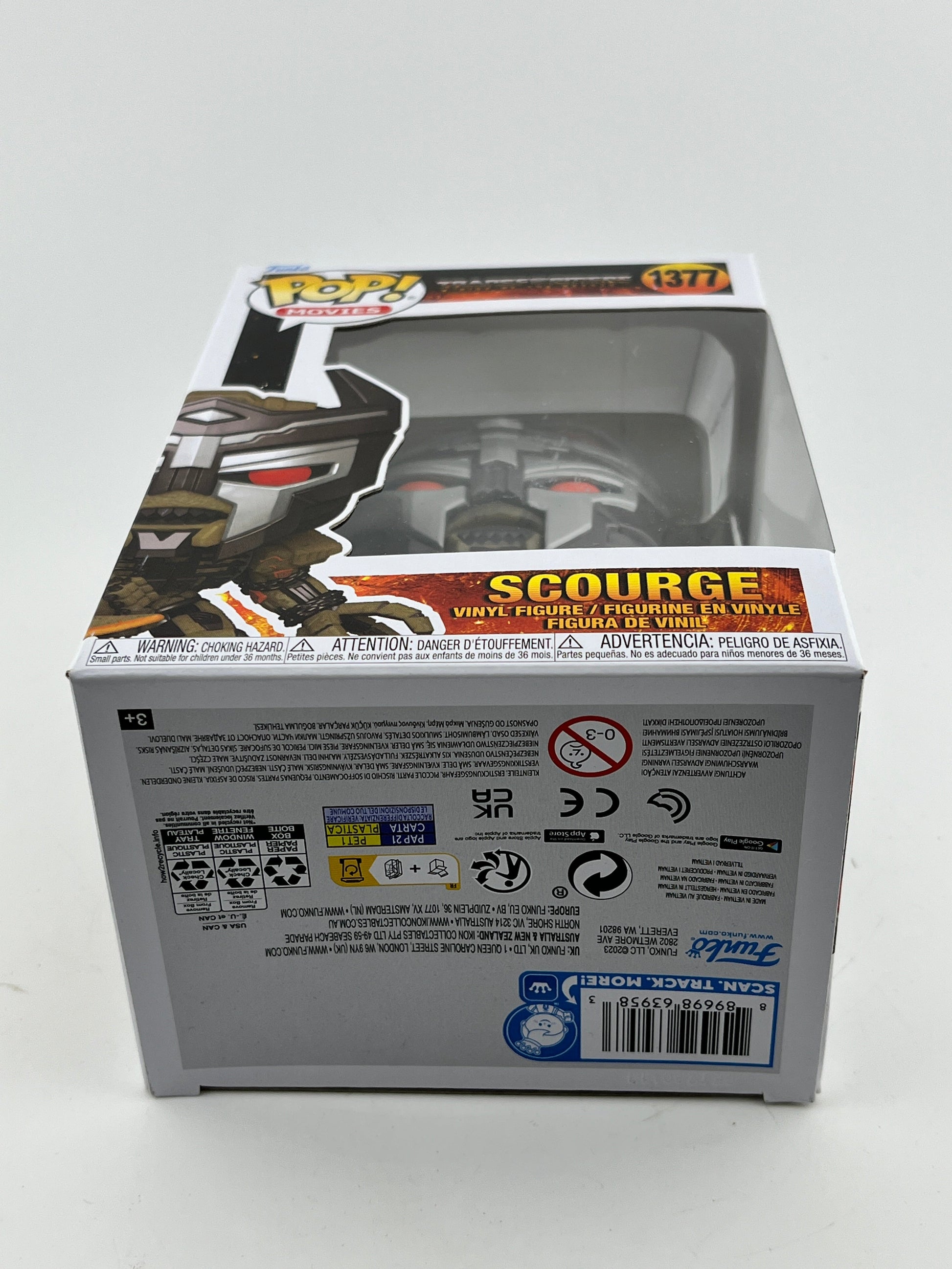 Funko POP! Movies Transformers Beasts - Scourge #1377 - Vinyl Collectable FRENLY BRICKS - Open 7 Days