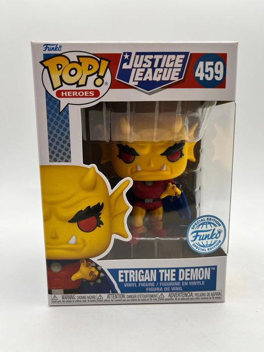 Funko POP! Heroes Justice League Etrigan The Demon #459 - Special Edition FRENLY BRICKS - Open 7 Days