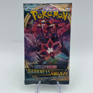 Pokemon TCG Sword & Shield Darkness Ablaze Booster Pack Art Set SEALED x4 FRENLY BRICKS - Open 7 Days