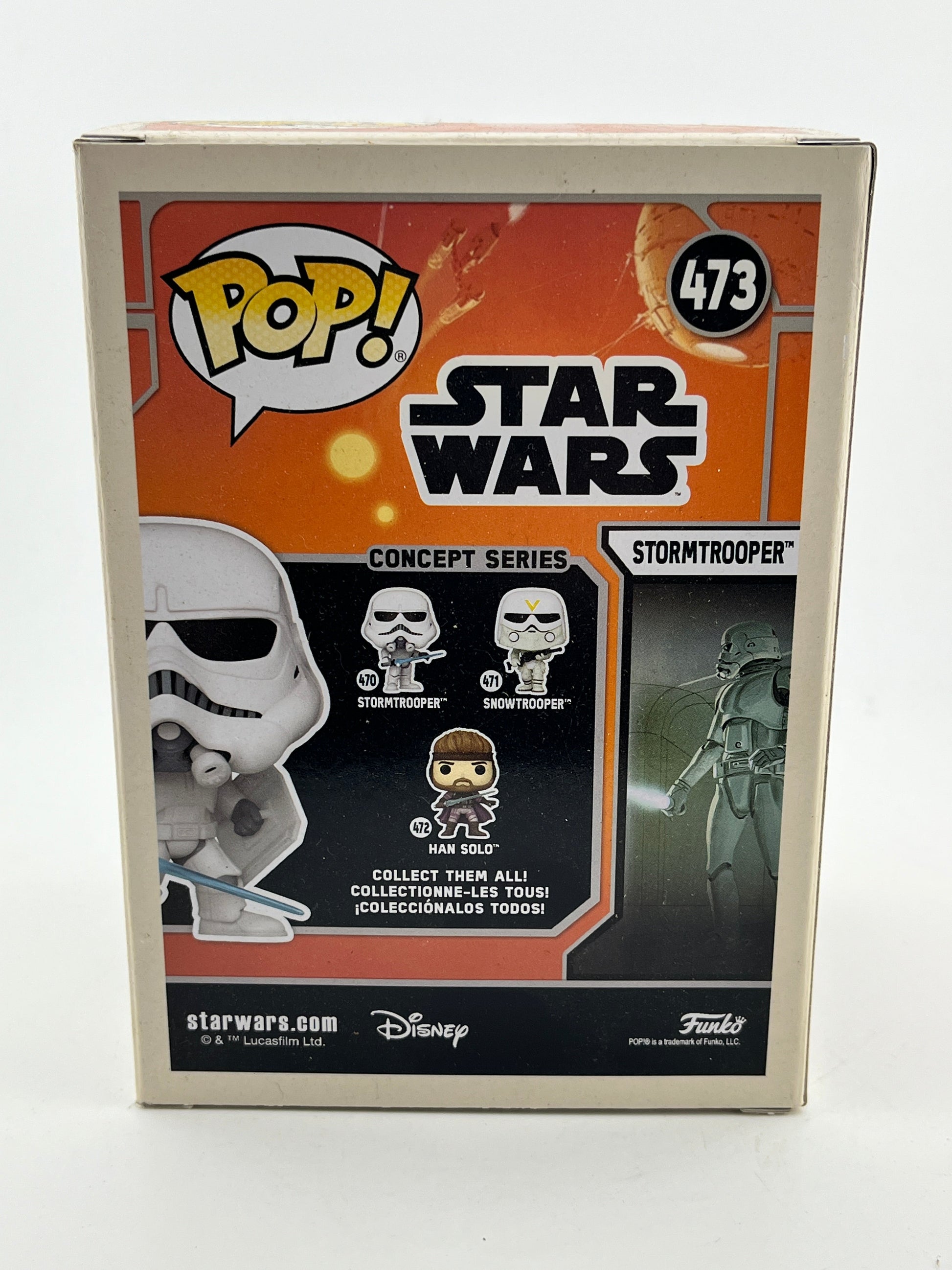 Funko POP! Star Wars - Concept Series Stormtrooper #473 - Funko Exclusive FRENLY BRICKS - Open 7 Days