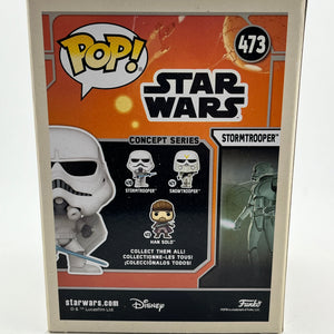 Funko POP! Star Wars - Concept Series Stormtrooper #473 - Funko Exclusive FRENLY BRICKS - Open 7 Days