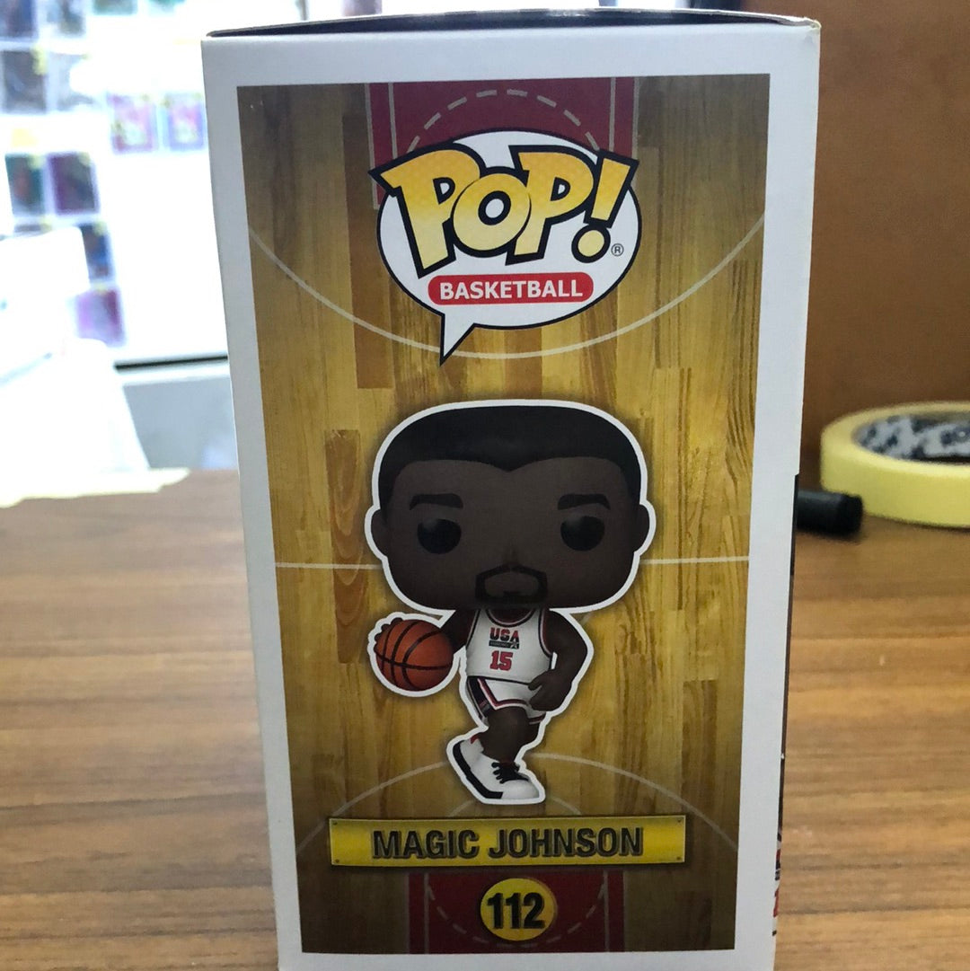 NBA Basketball Team USA Magic Johnson 92' Pop! Vinyl Figure #112 FRENLY BRICKS - Open 7 Days