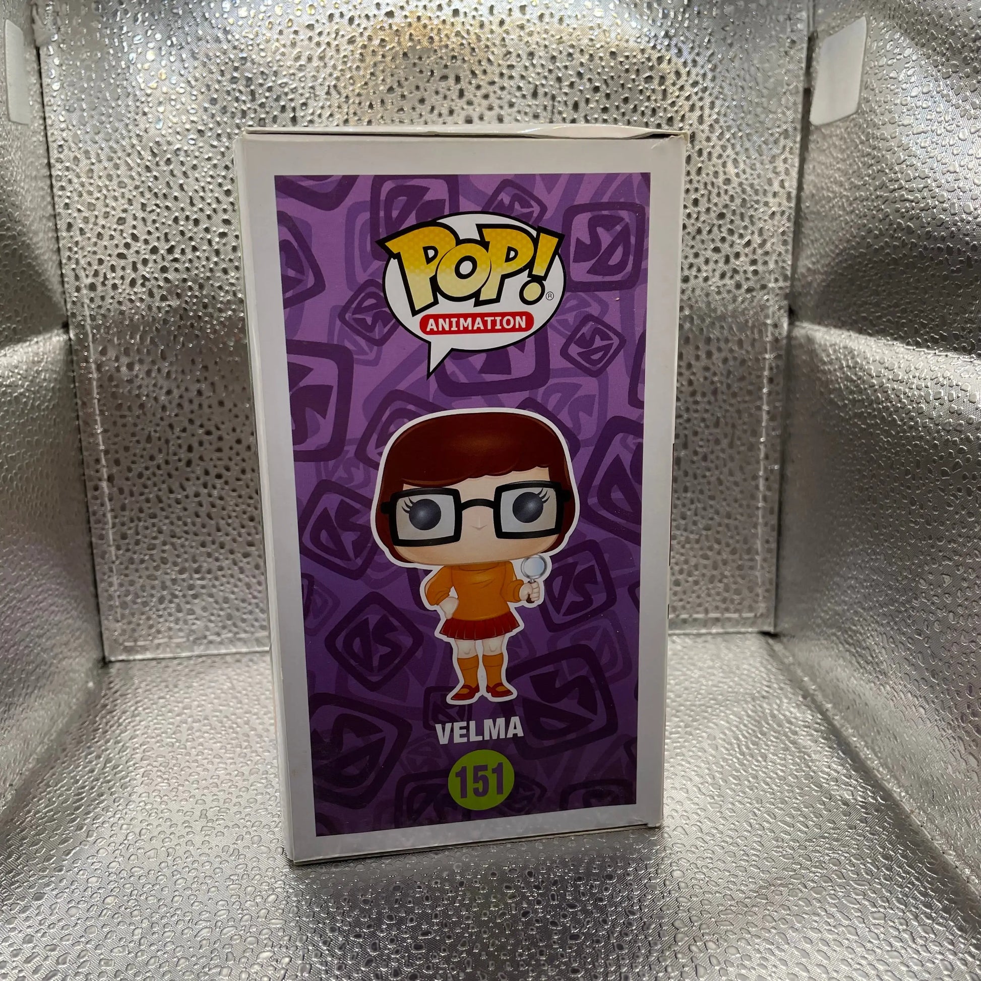 Funko POP! Animation Scooby-Doo Velma Dinkley #151 Vinyl Figure Flawed Box CHECK FRENLY BRICKS - Open 7 Days