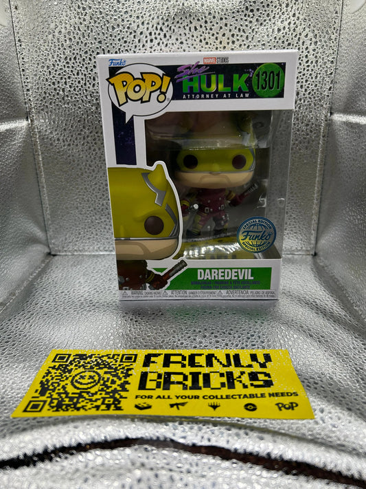 Pop Vinyl She Hulk #1301 Daredevil FRENLY BRICKS - Open 7 Days