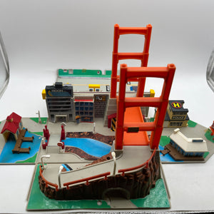 Micro Machines Galoob Super City Playset 1989 FRENLY BRICKS - Open 7 Days