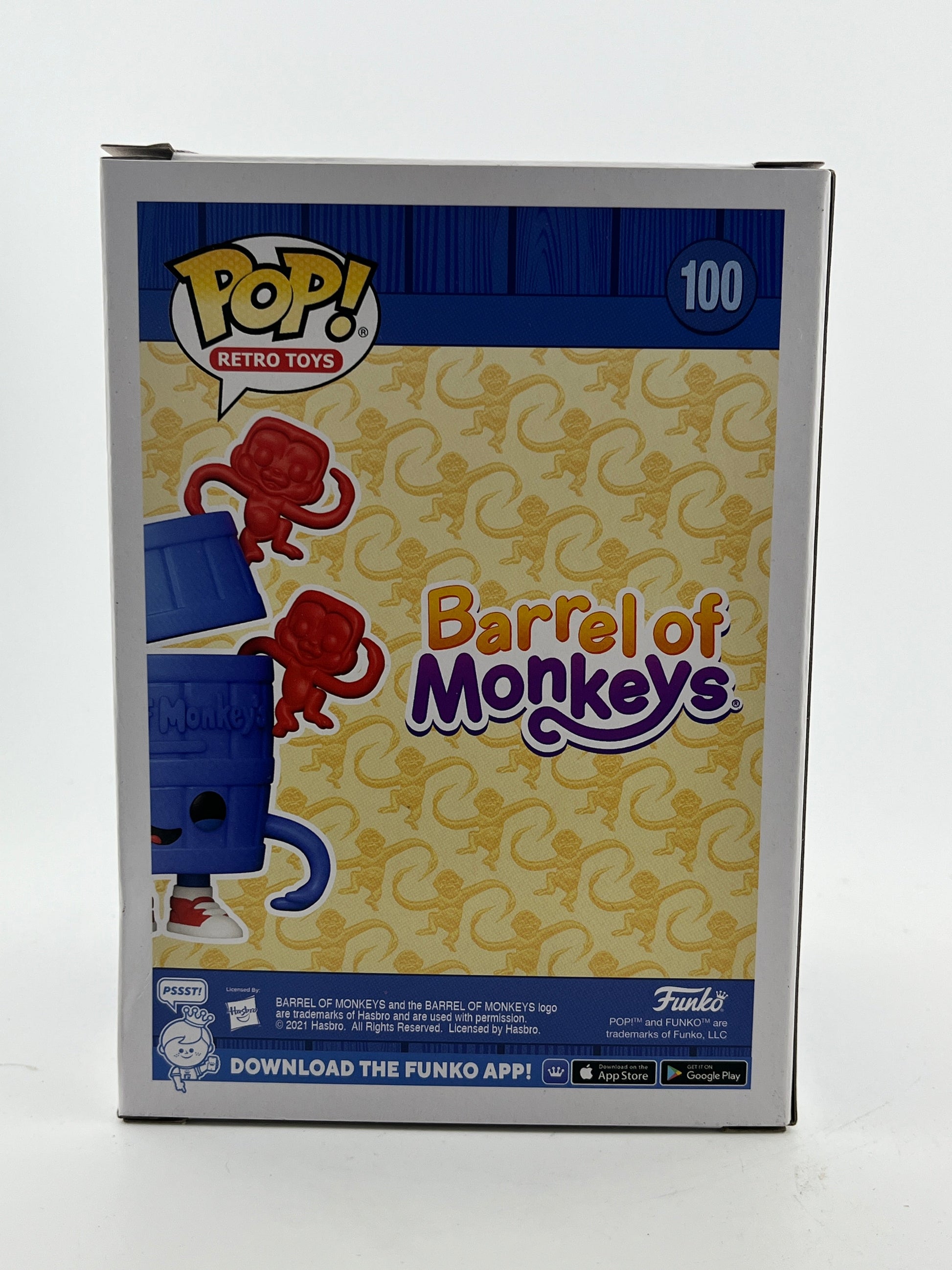 Funko POP! Retro Toys - Barrel Of Monkeys #100 - Vinyl Collectable FRENLY BRICKS - Open 7 Days
