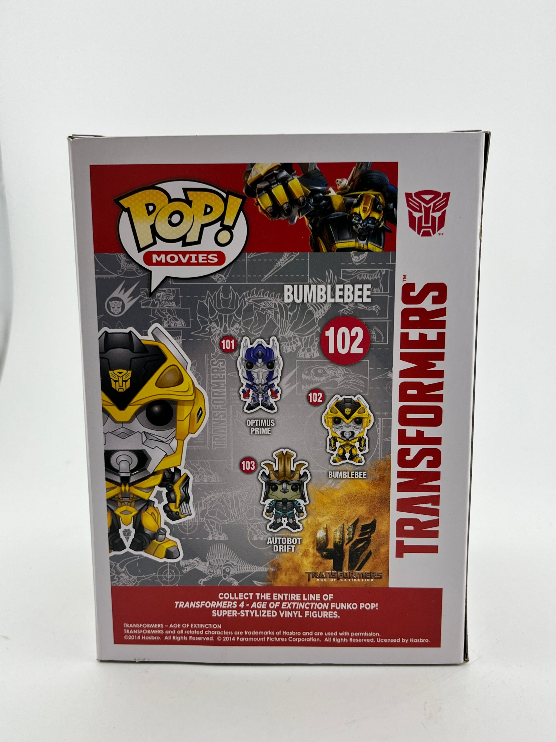 Funko POP! Movies Transformers - Bumblebee #102 - Vinyl Collectable FRENLY BRICKS - Open 7 Days