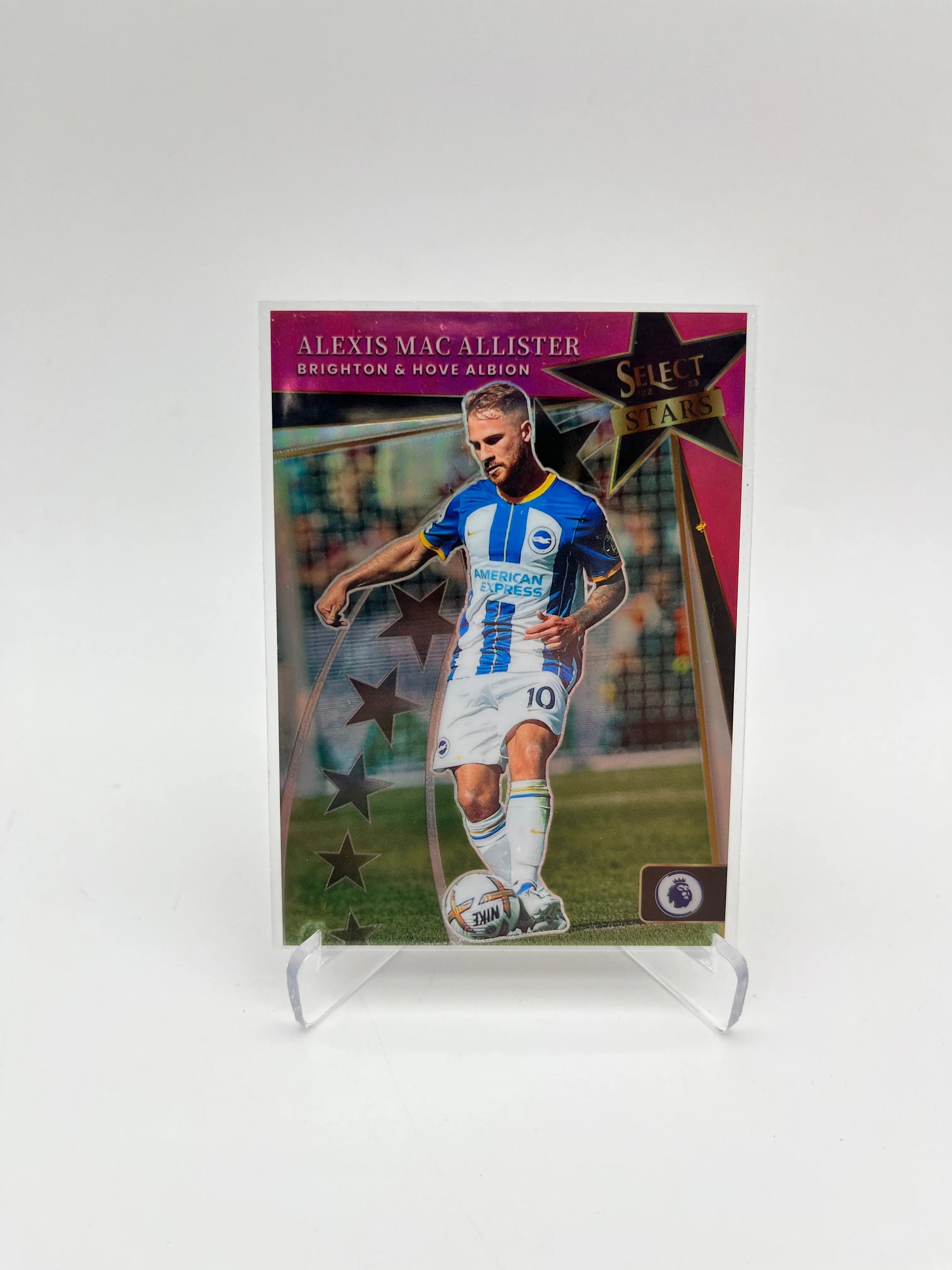 Soccer English Premier League Lot 2x Autos/Low Numbered/ FRENLY BRICKS - Open 7 Days