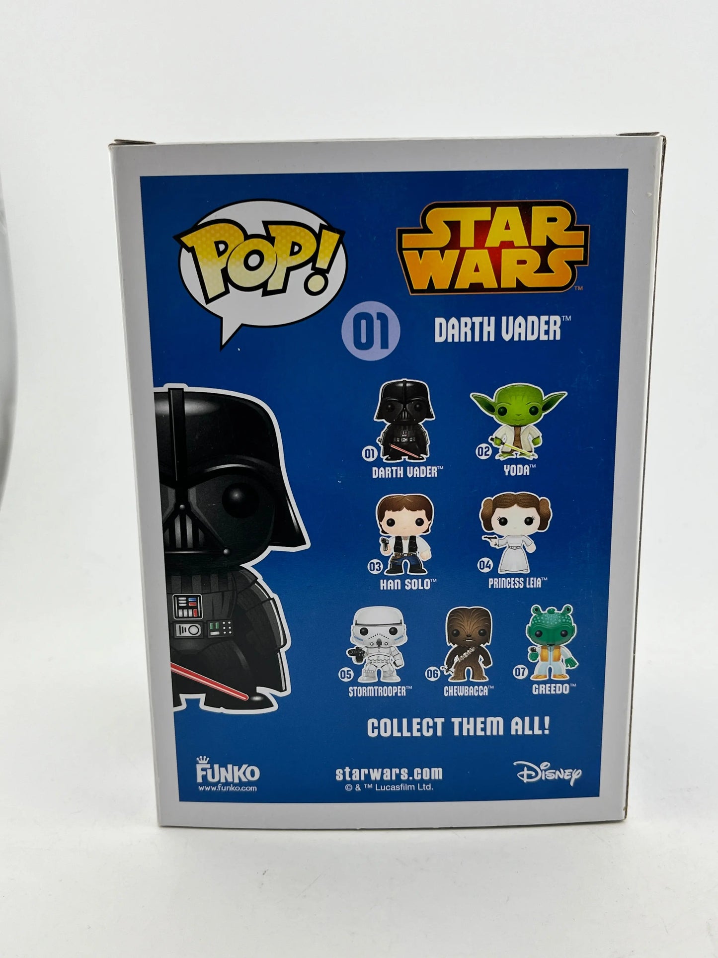 Funko POP! Star Wars - Darth Vader #01 - Special Edition FRENLY BRICKS - Open 7 Days