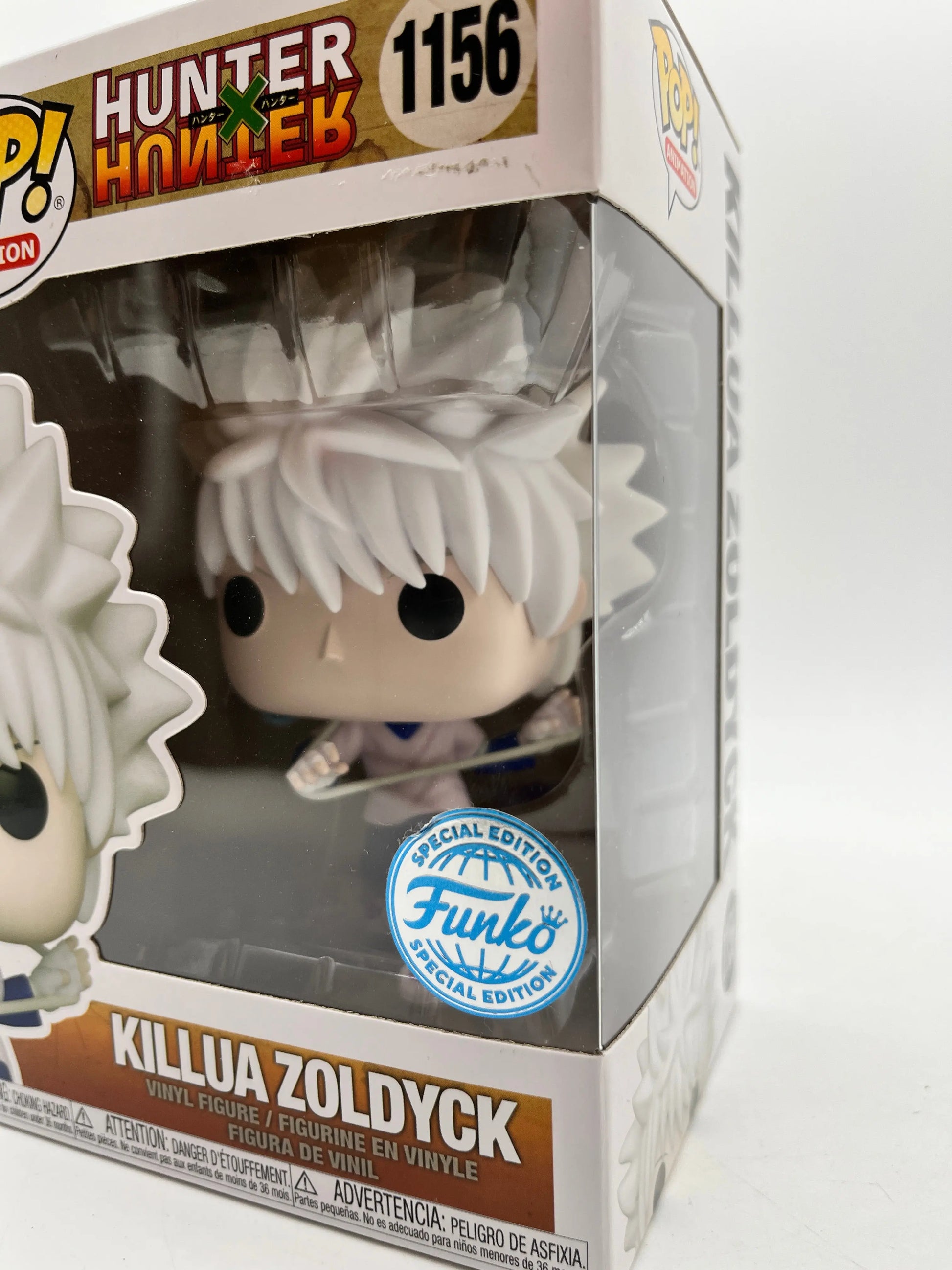 Funko POP! Animation Hunter X Killua Zoldyck #1156 - Special Edition FRENLY BRICKS - Open 7 Days