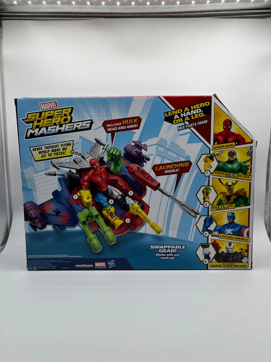 Super Hero Mashers Spider-Man Skycrawler Hasbro Marvel Comics Avengers Hulk Hasbro FRENLY BRICKS - Open 7 Days