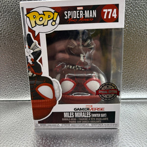 Funko pop vinyl #774 Marvel Miles Morales FRENLY BRICKS - Open 7 Days