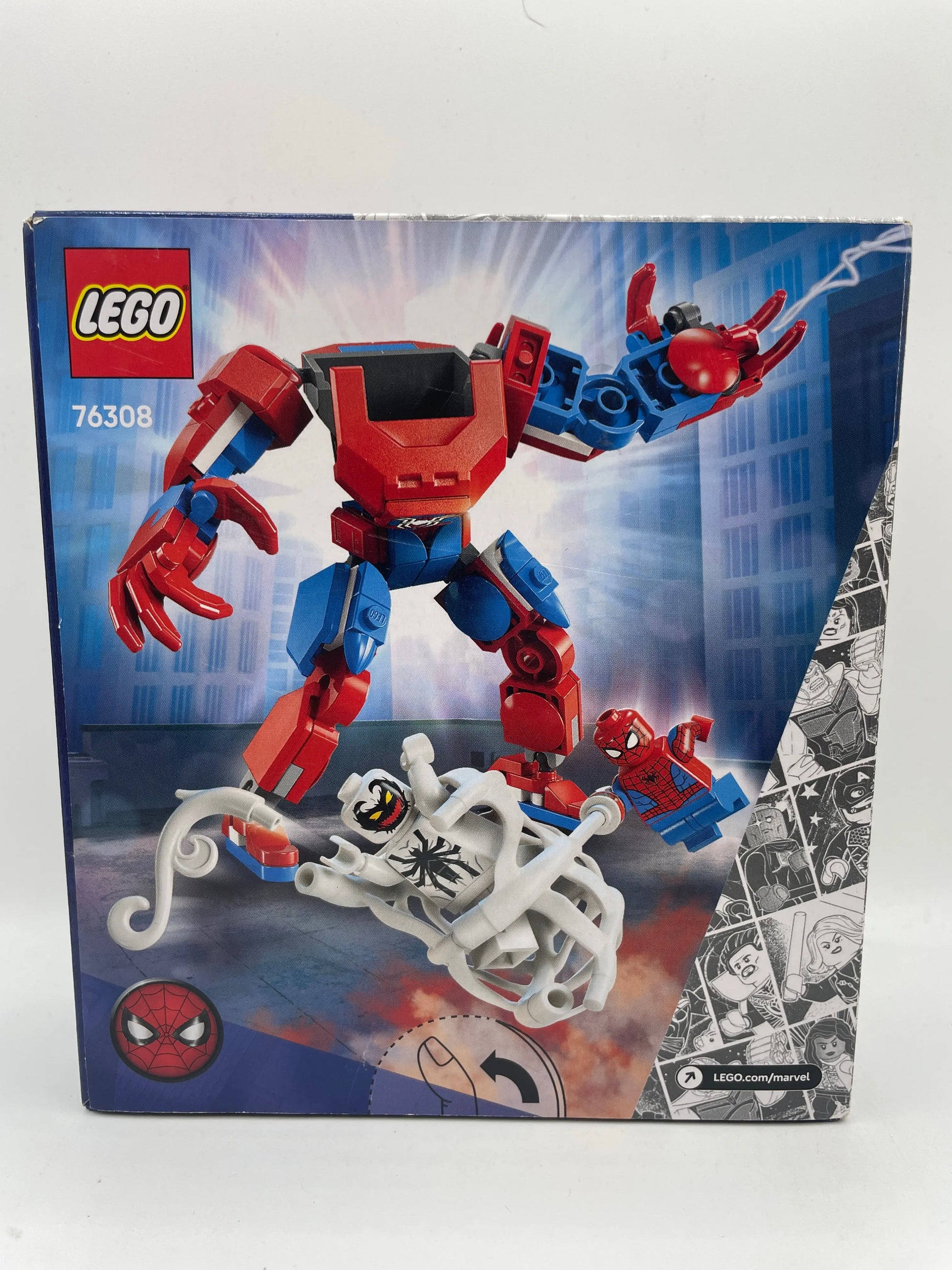 LEGO MARVEL Set - 76308 Spider-Man Mech vs. Anti-Venom FRENLY BRICKS - Open 7 Days