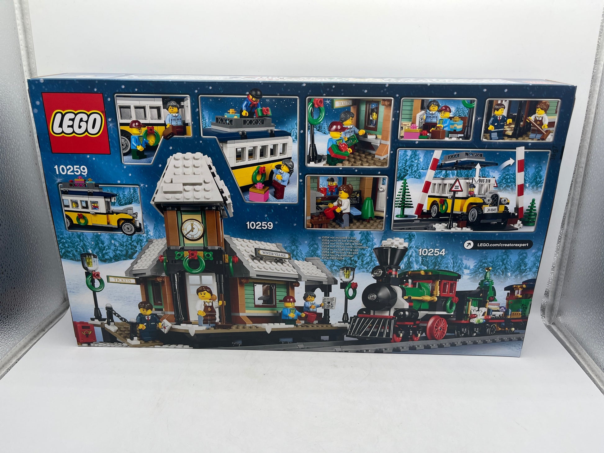 Lego 10259 Winter Village Station Creator Expert, Retired,  NEW FRENLY BRICKS - Open 7 Days