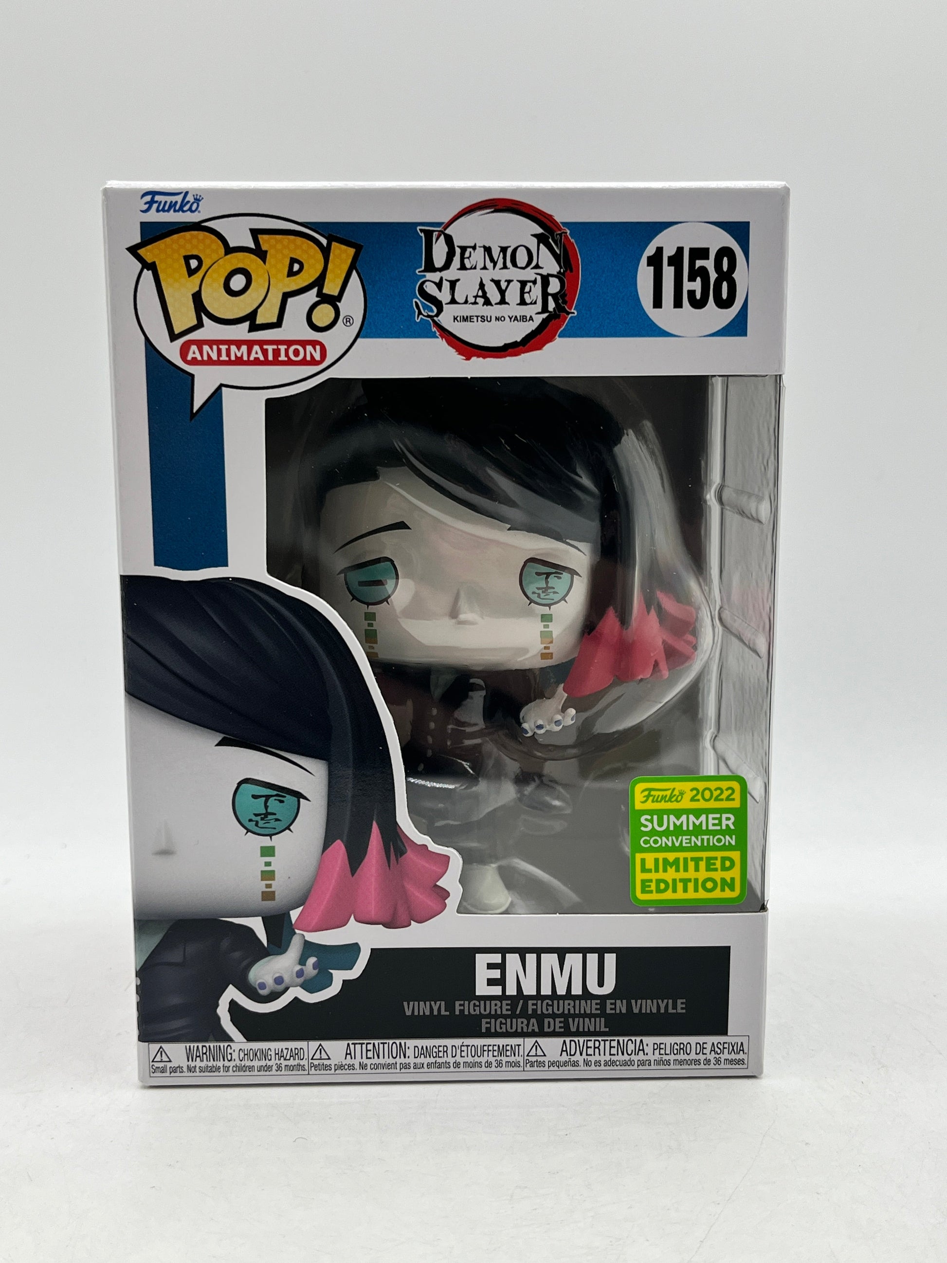 Funko POP! Demon Slayer #1158 - Enmu - 2022 Summer Con Exclusive! FRENLY BRICKS - Open 7 Days