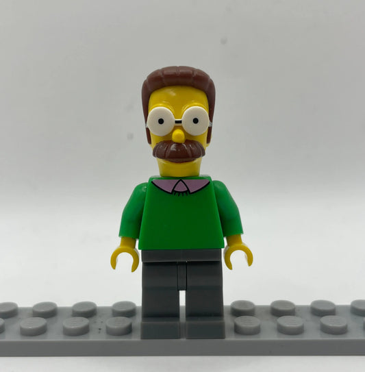 LEGO The Simpsons Minifigure CMF - Ned Flanders - (Genuine) FRENLY BRICKS - Open 7 Days