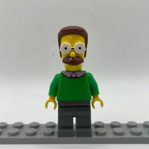 LEGO The Simpsons Minifigure CMF - Ned Flanders - (Genuine) FRENLY BRICKS - Open 7 Days