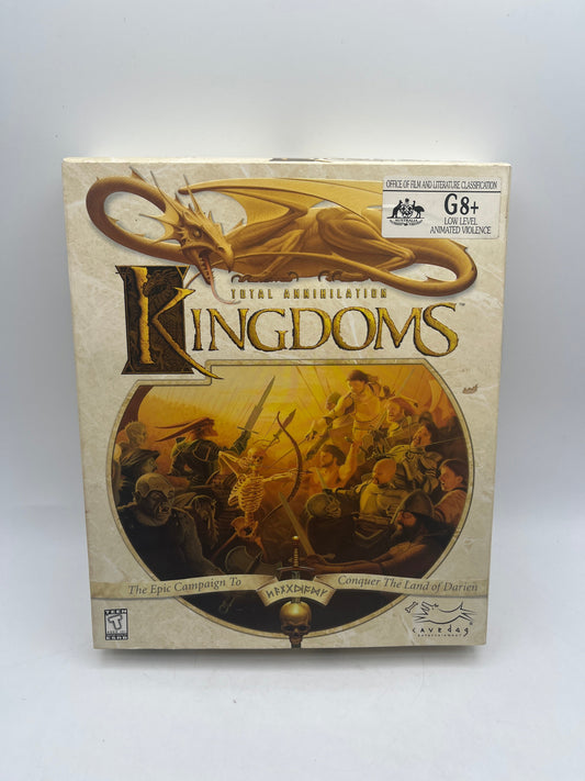 Total Annihilation Kingdoms PC Big Box, 1999 Complete Pre-Owned Test Sold As Is FRENLY BRICKS - Open 7 Days
