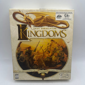 Total Annihilation Kingdoms PC Big Box, 1999 Complete Pre-Owned Test Sold As Is FRENLY BRICKS - Open 7 Days