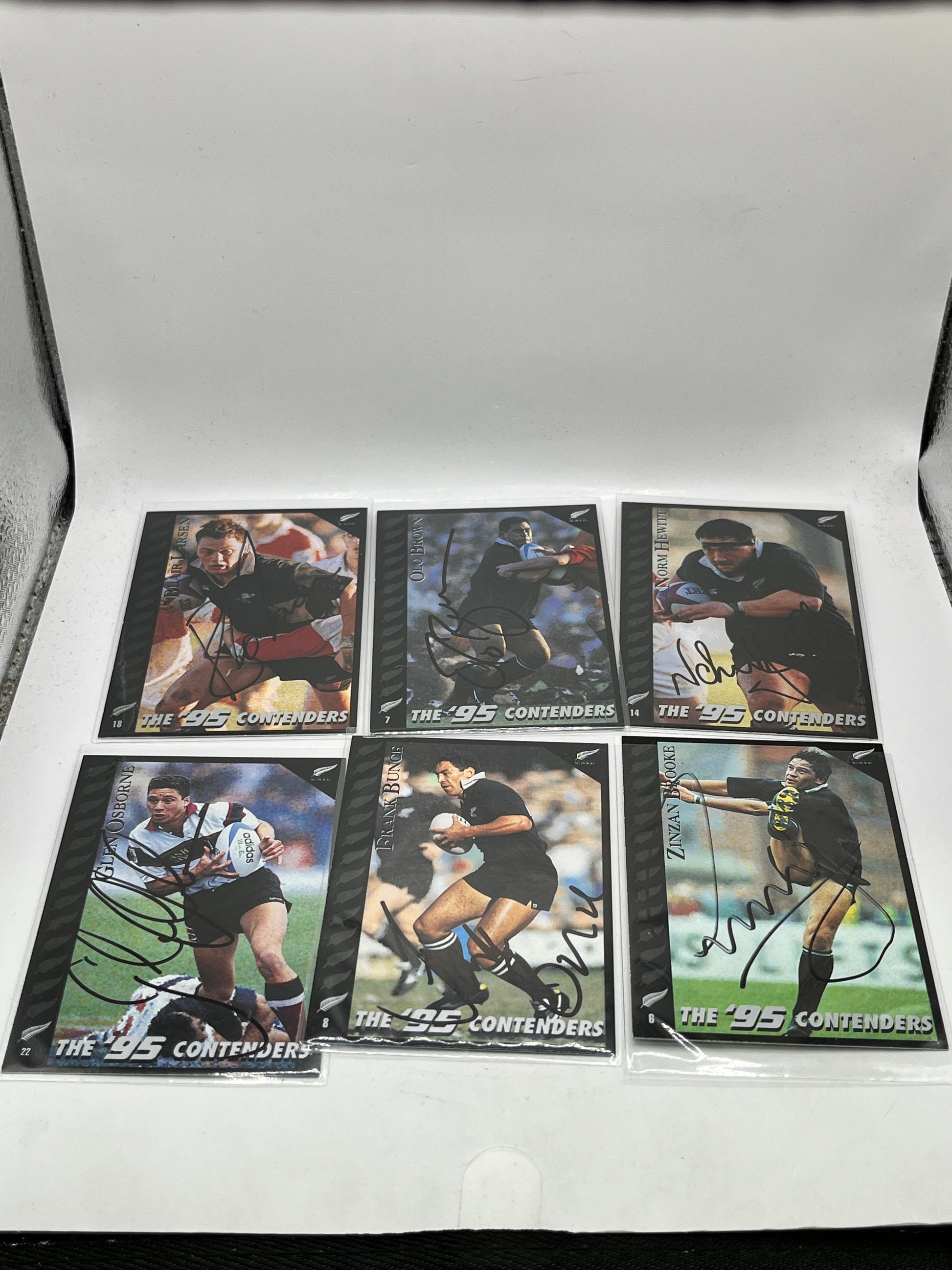 The 95’ All Blacks Contenders - Lot Of 12 Autographed Cards - 1995 FRENLY BRICKS - Open 7 Days