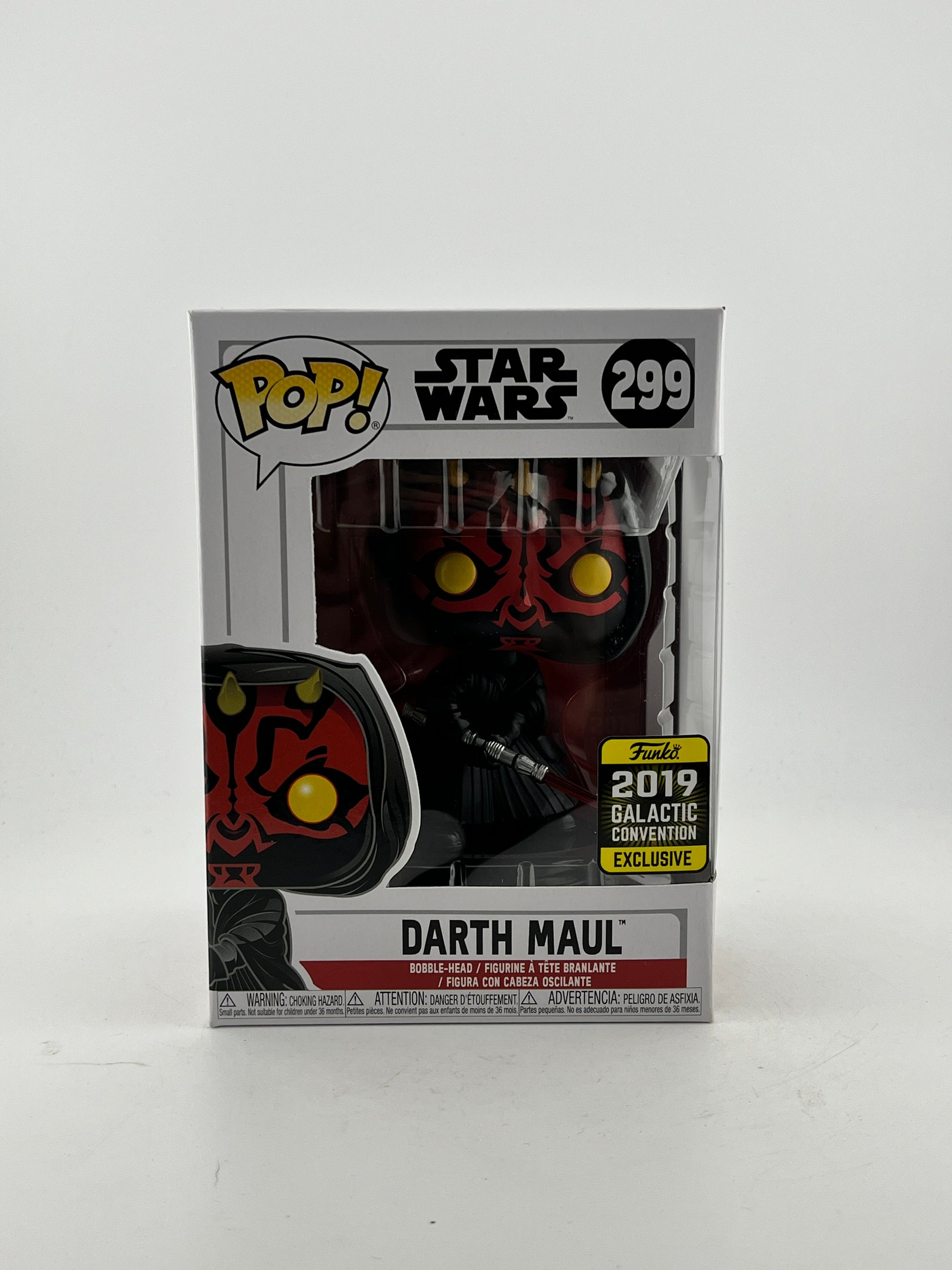 Funko POP! Star Wars - Darth Maul - 2019 Galactic Convention Exclusive FRENLY BRICKS - Open 7 Days