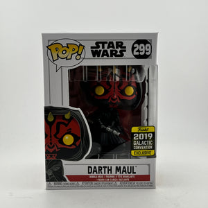 Funko POP! Star Wars - Darth Maul - 2019 Galactic Convention Exclusive FRENLY BRICKS - Open 7 Days