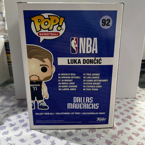 Funko Pop Vinyl Basketball Maverick Luka Dončić #92 FRENLY BRICKS - Open 7 Days