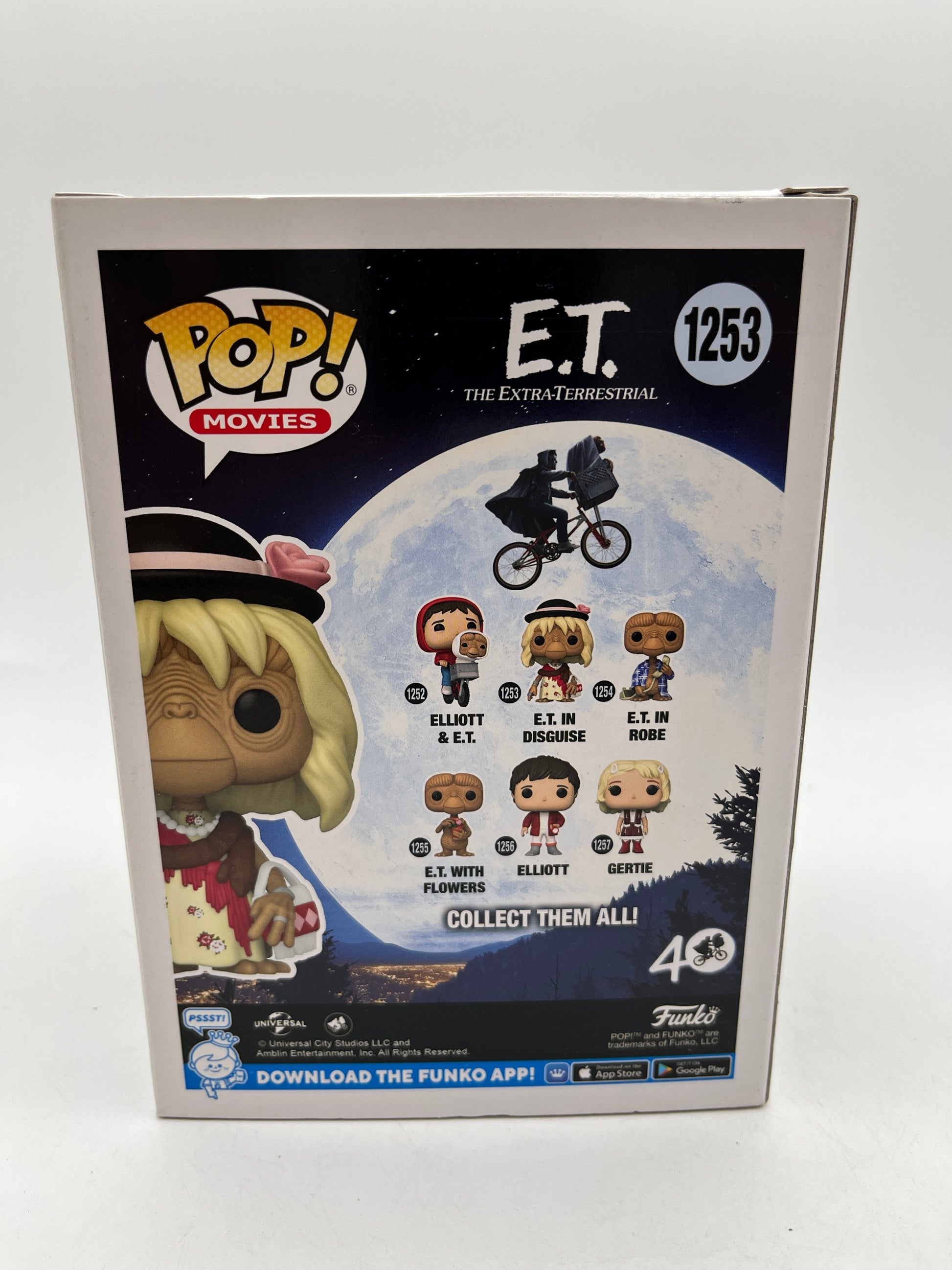 Funko POP! Movies E.T. - E.T. In Disguise #1253 - Vinyl Collectable FRENLY BRICKS - Open 7 Days