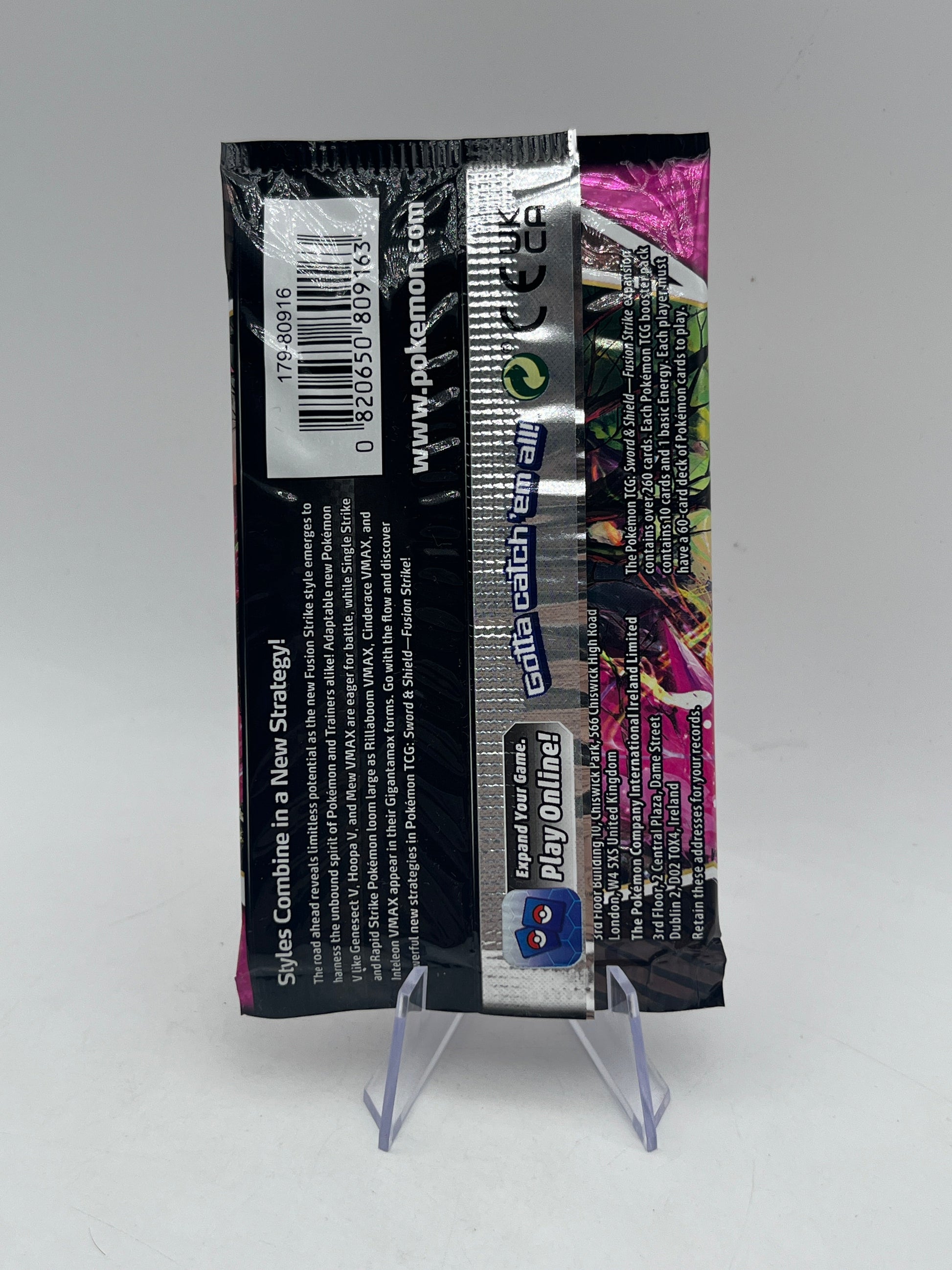 Pokémon TCG Fusion Strike Booster Packs Full Art Set 4 Packs FRENLY BRICKS - Open 7 Days