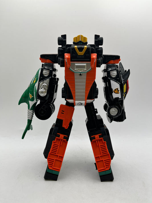 Bandai Power Rangers DX Super Sentai Go-Onger Gunbir Oh Megazord - INCOMPLETE FRENLY BRICKS - Open 7 Days