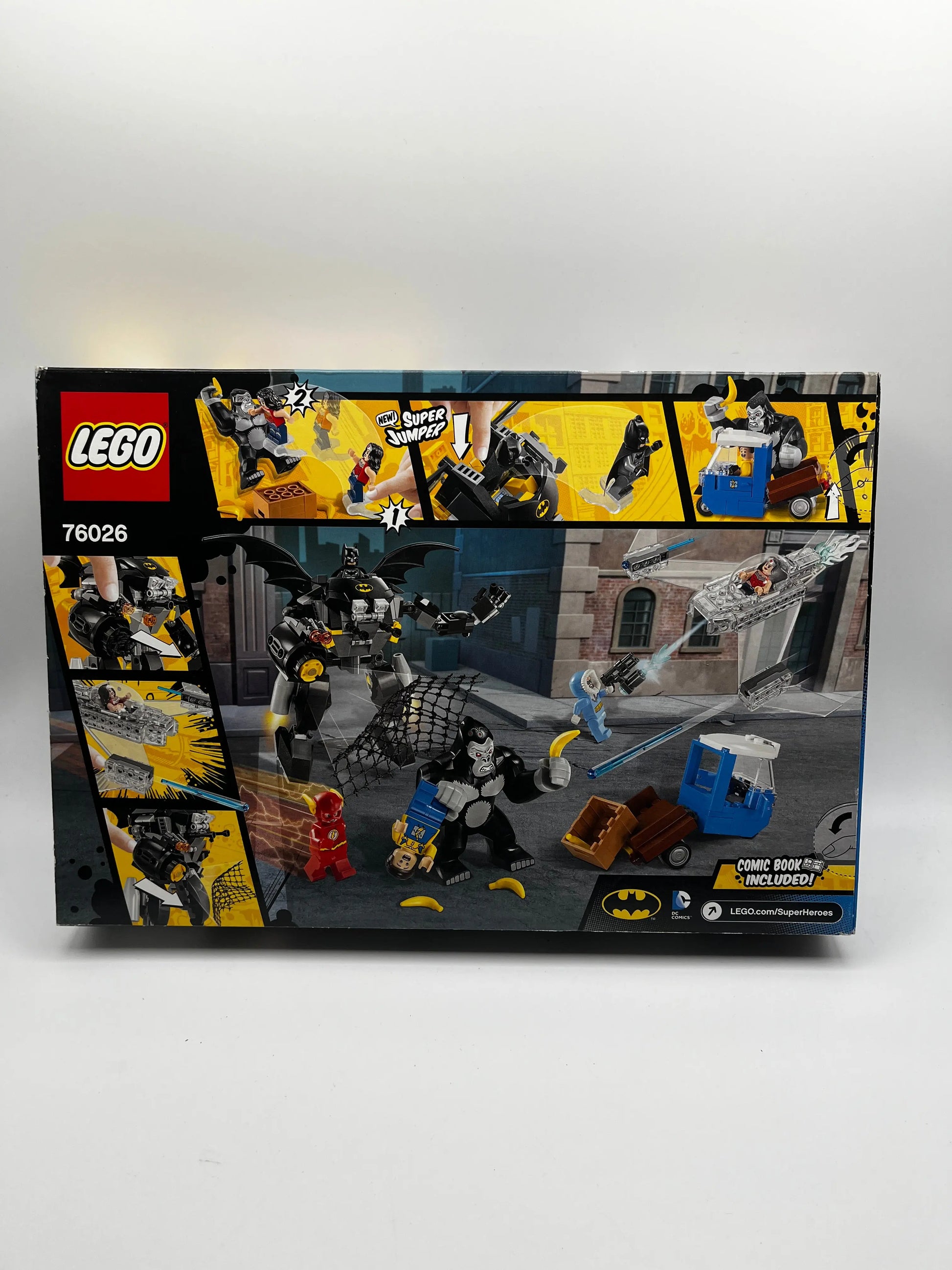 Lego DC Comic Superhero 76026 Gorilla Grodd goes Bananas FRENLY BRICKS - Open 7 Days