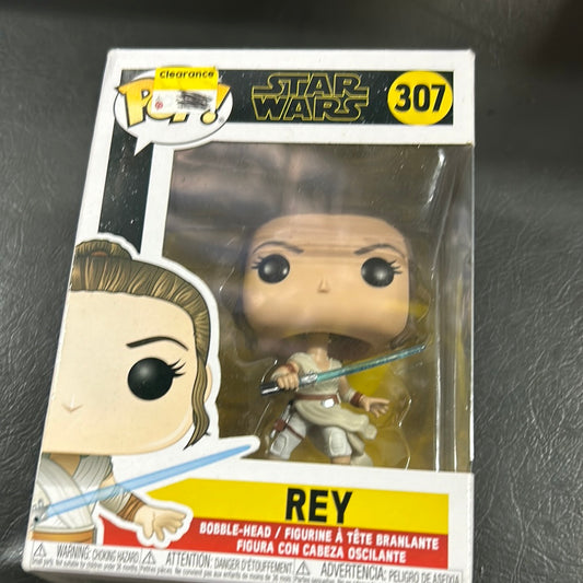 Star Wars Rise of Skywalker: Rey Pop! Vinyl Figure #307 FRENLY BRICKS - Open 7 Days