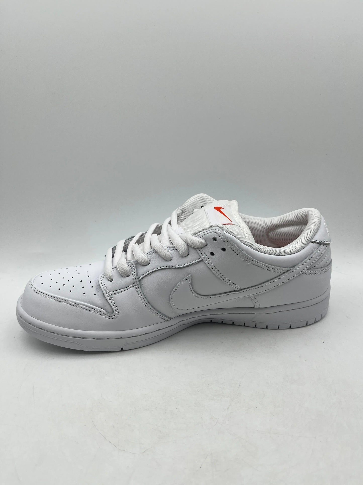 FJ1674-100 Nike SB Dunk Low Pro ISO Triple White (Men's) Size UK 10 FRENLY BRICKS - Open 7 Days