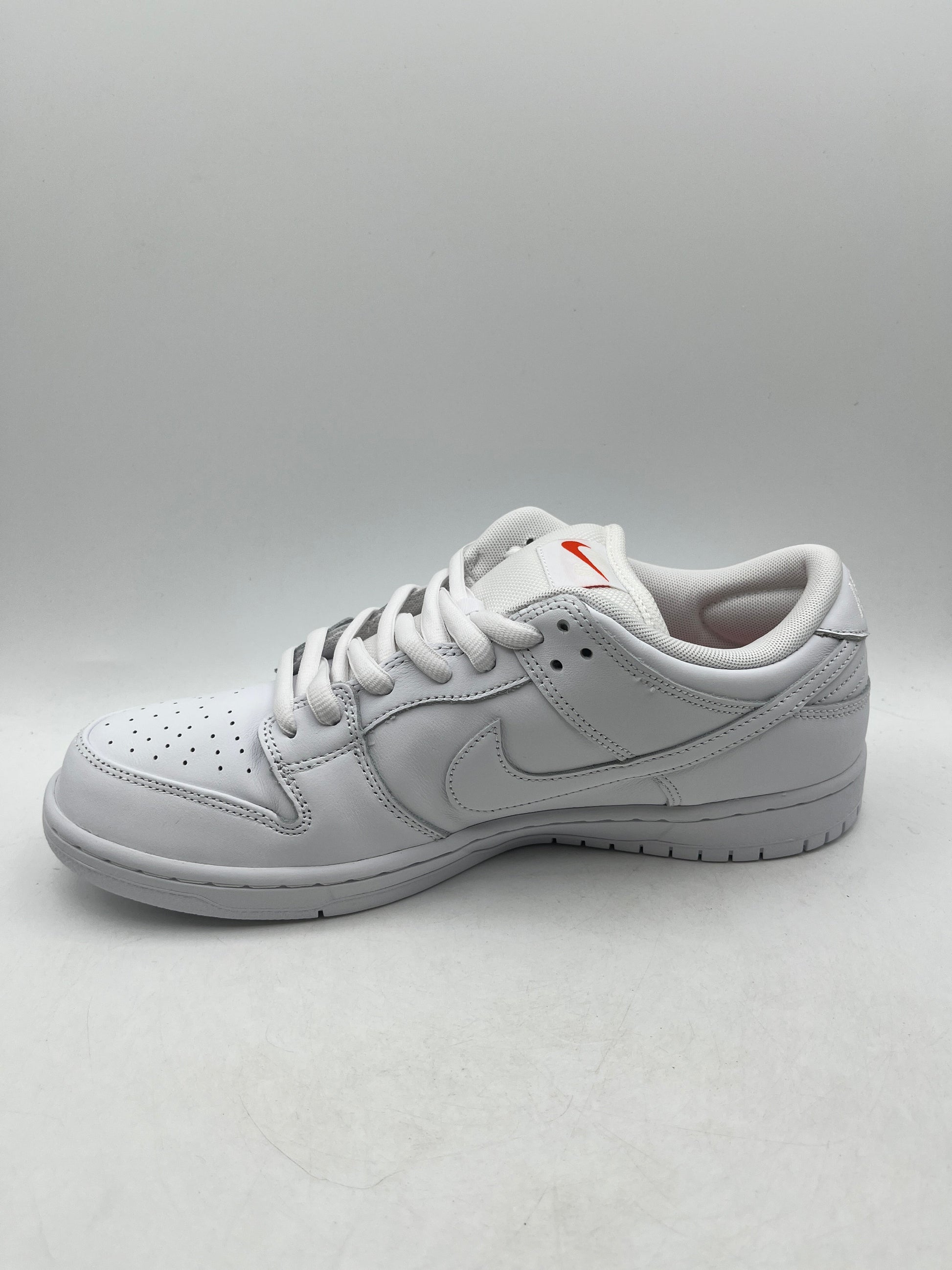 FJ1674-100 Nike SB Dunk Low Pro ISO Triple White (Men's) Size UK 10 FRENLY BRICKS - Open 7 Days