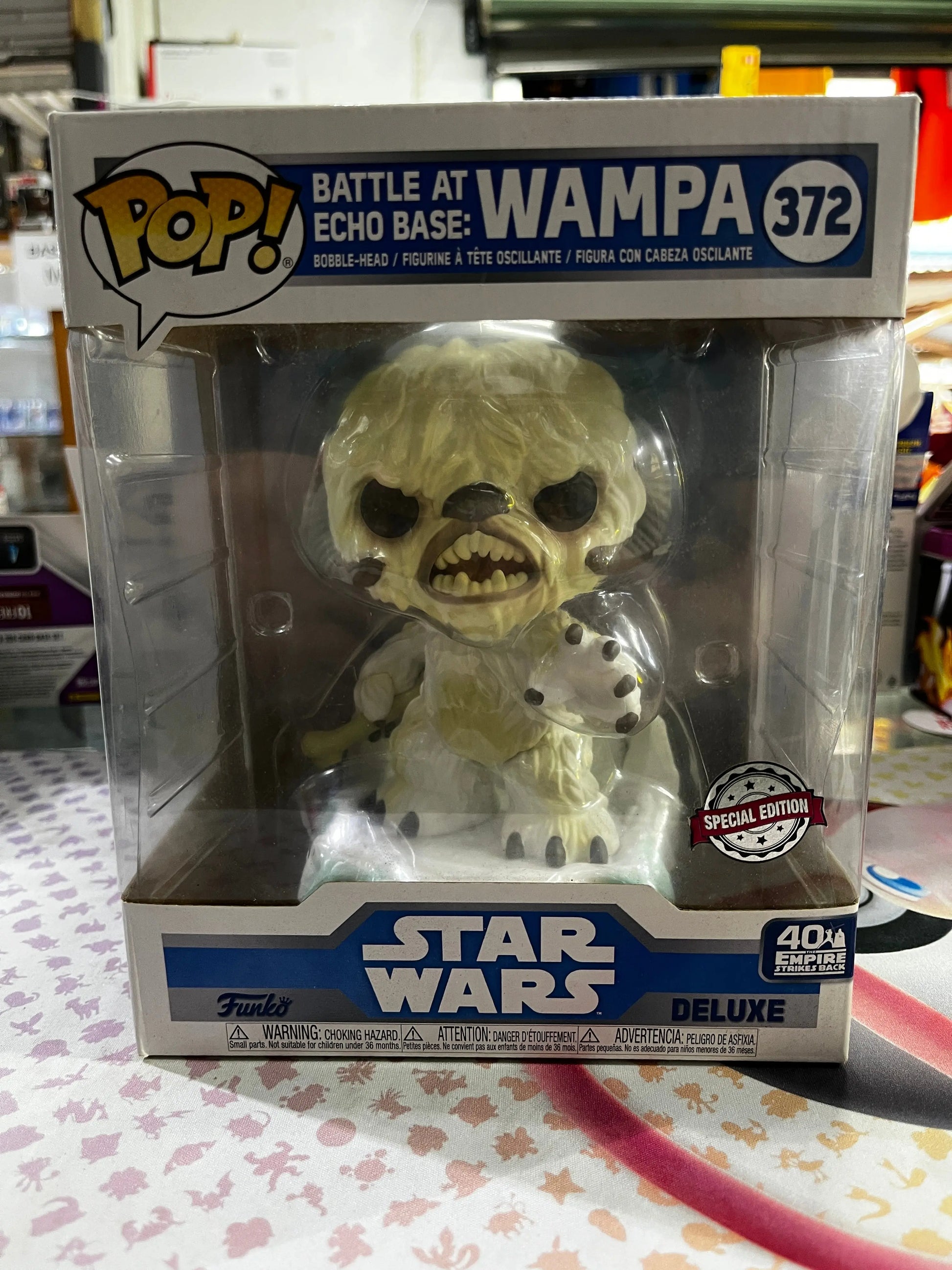 Funko Pop Vinyl Star Wars Battle at Echo Base: Wampa #372 FRENLY BRICKS - Open 7 Days