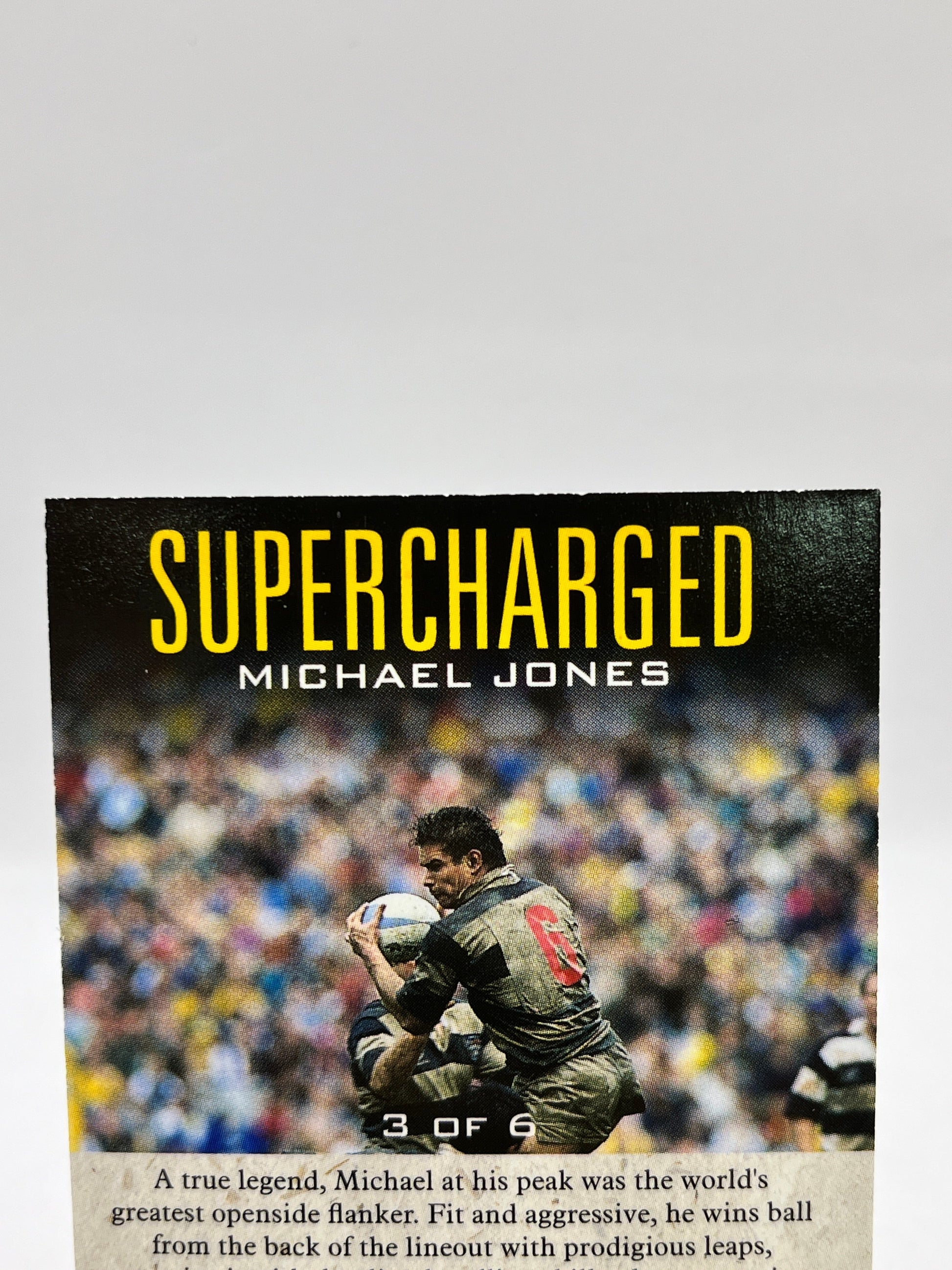 Micheal Jones - Supercharged 3 Of 6 Set - NZ All Blacks FRENLY BRICKS - Open 7 Days