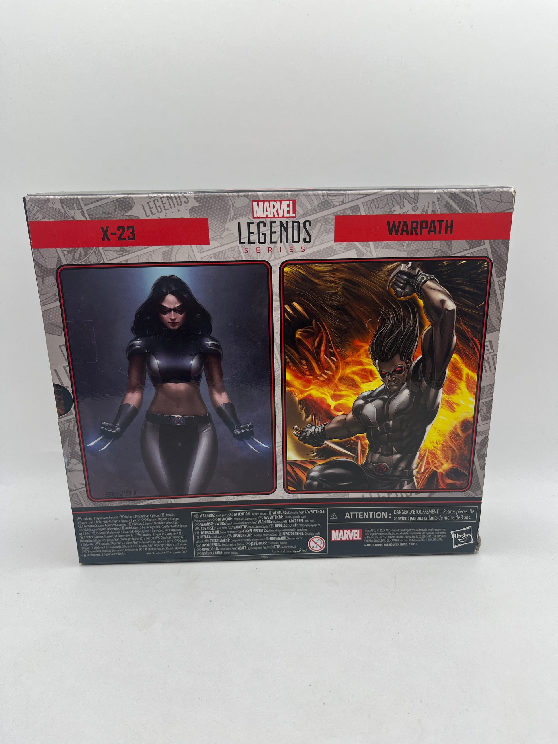Marvel Legends Series XForce X-23 & Warpath Action Figures 2025 Hasbro FRENLY BRICKS - Open 7 Days
