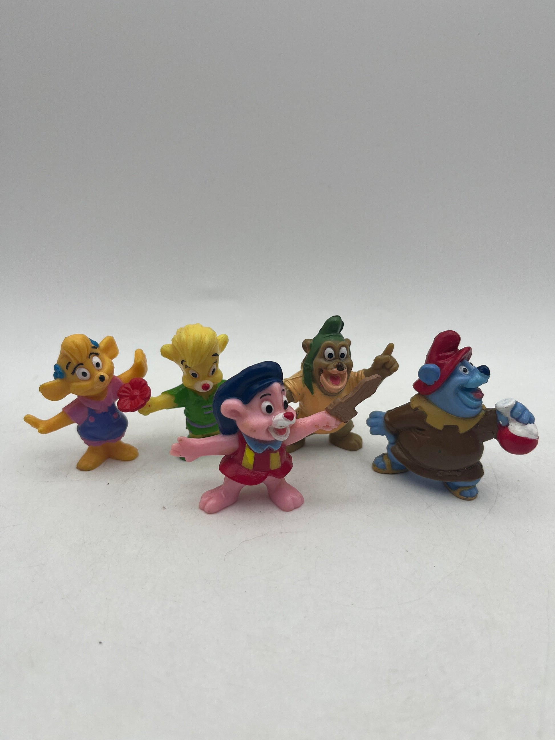 Kellogg's Disney Gummy Bears  Figures Lot of 5 PVC Vintage FRENLY BRICKS - Open 7 Days