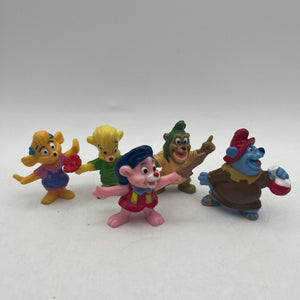 Kellogg's Disney Gummy Bears  Figures Lot of 5 PVC Vintage FRENLY BRICKS - Open 7 Days