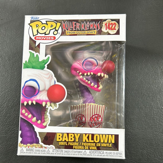 Funko Pop Movies Killer Klowns From Outer Space Baby Klown #1422 FRENLY BRICKS - Open 7 Days