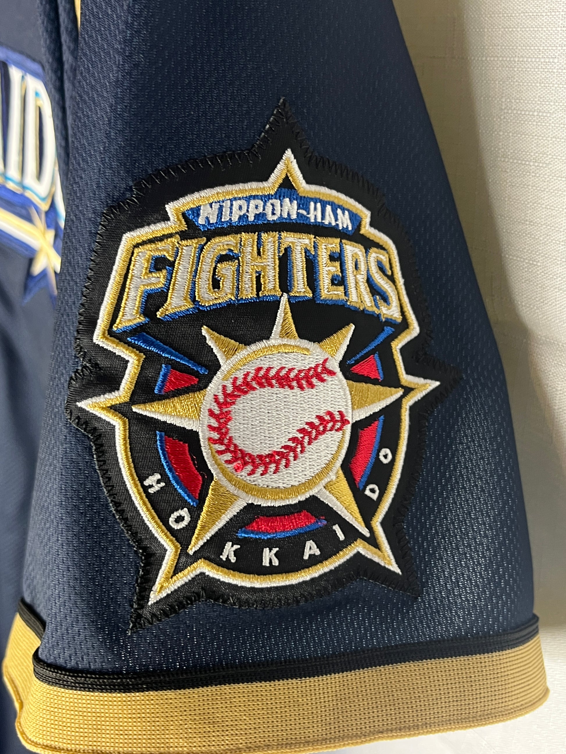 Nippon Baseball Hokkaido Fighters “Nakata #6” Flower Blue Jersey XLarge