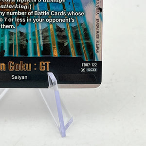 Dragon Ball Card Game Fusion World Son Goku : GT FB07-122 Secret Rare FRENLY BRICKS - Open 7 Days