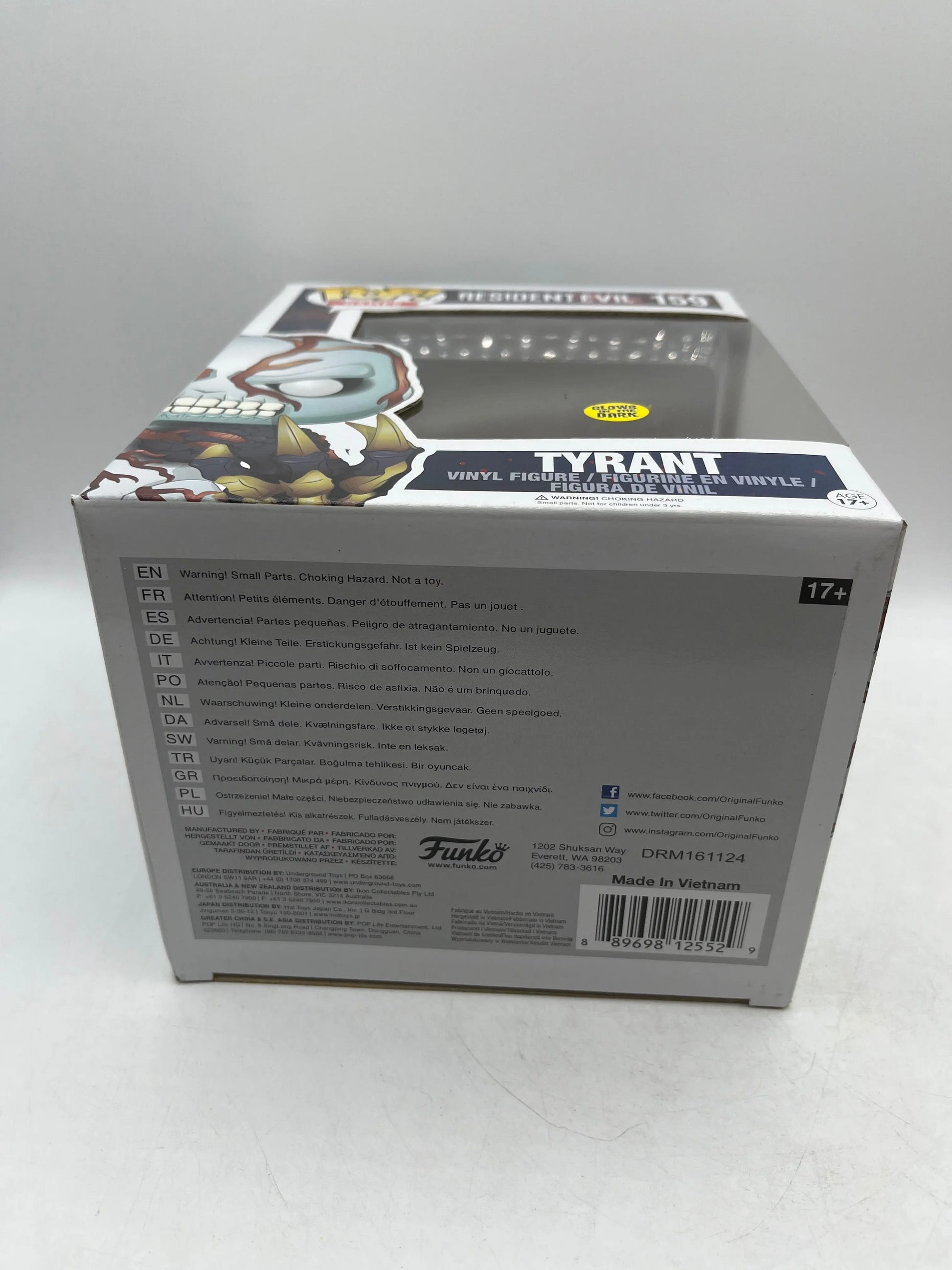 Pop! Funko Tyrant #159 Resident Evil 6" Glow In The Dark Exclusive Vaulted FRENLY BRICKS - Open 7 Days image 6